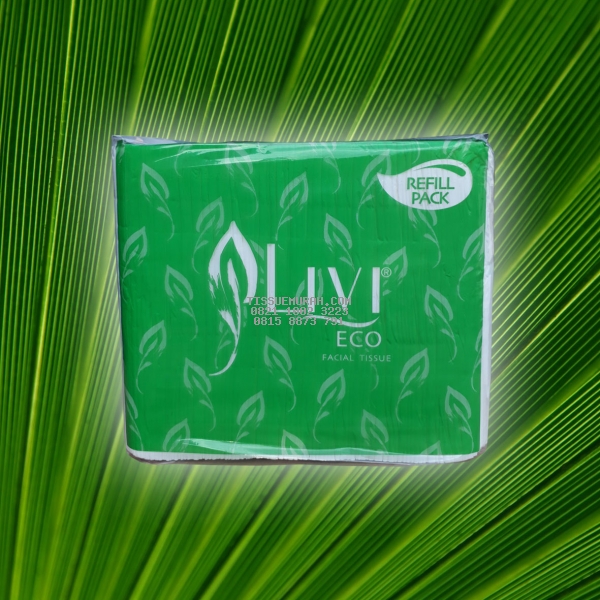 Livi Eco Facial Tissue 24 Pack X 600 Sheet / Dus